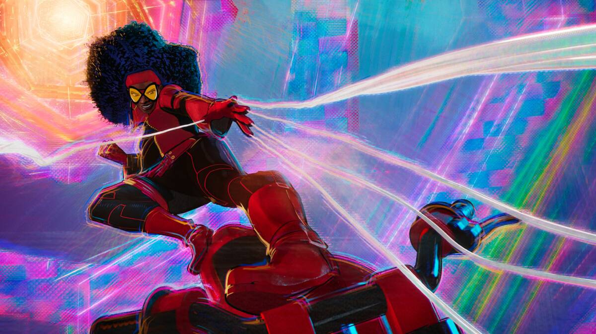 Jessica Drew (Issa Rae) in Spider-Man: Across the Spider-Verse. Picture Sony Pictures