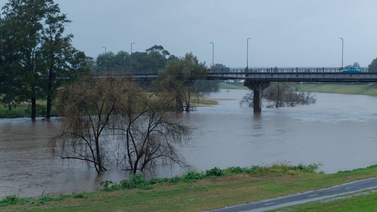 At 8.45am on Wednesday, July 6, the Hunter River at Singleton was at 12.24 metres and rising. 
