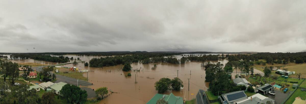 HELP: Residents of the Singleton, Cessnock, Maitland and Mid Coast council areas impacted by the July floods can now apply for rental support payments. Picture of Bulga on July 7, 2022. Picture: Wayne Riley.