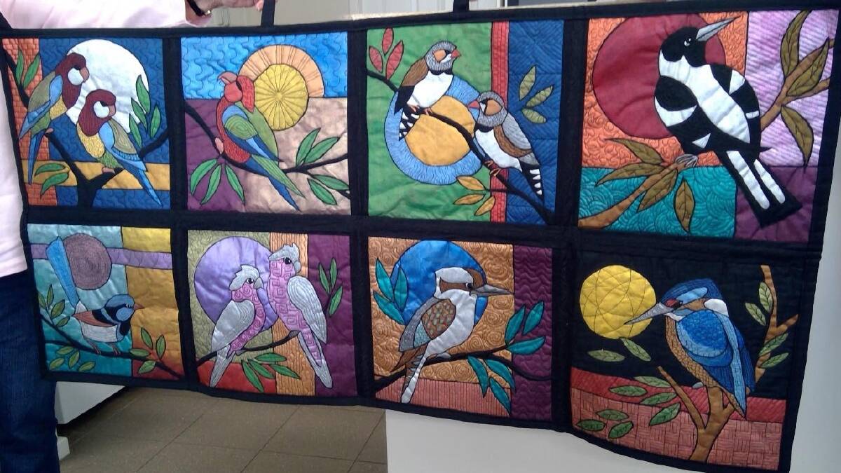 GOOD CAUSE: Quilts on Parade will feature a prize for best in show and raffles drawn on the day with the major prize a painted quilt made and donated by Bev Skinner.