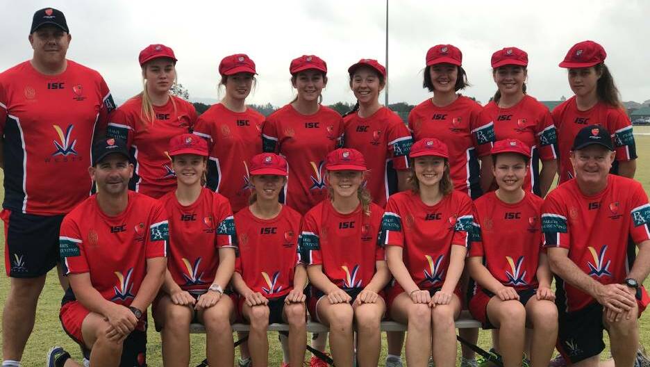 Singleton’s Nell Gibson with the Central North under-18 side