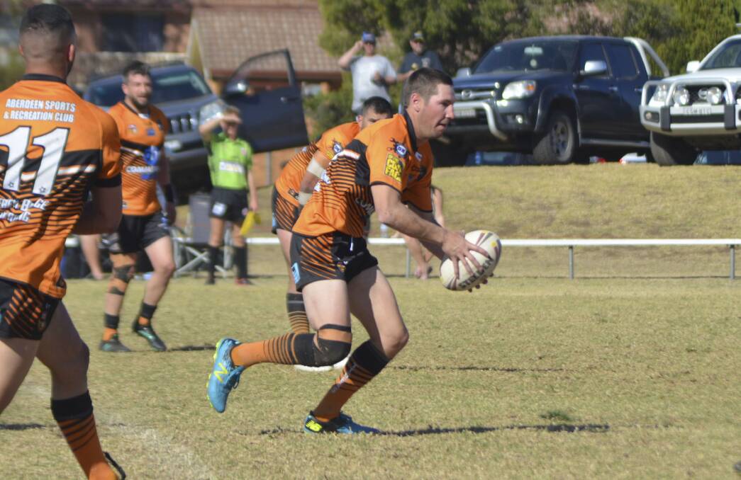 DANGER MAN: Inspirational Aberdeen Tigers playmaker Shane Hasselmann will lead the side against the Singleton Greyhounds in this weekend's Bengalla Hunter Valley Group 21 Rugby League preliminary final at McKinnon Field.