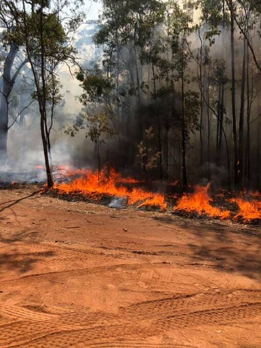 The Mangoola Rural Fire Service is just one of the many brigades, which has assisted with the Gospers Mountain fire at Putty