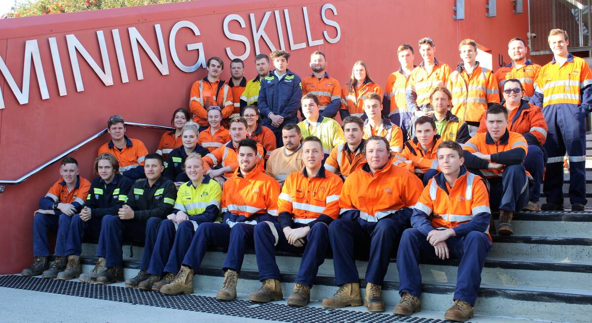 Mining youngsters dig in