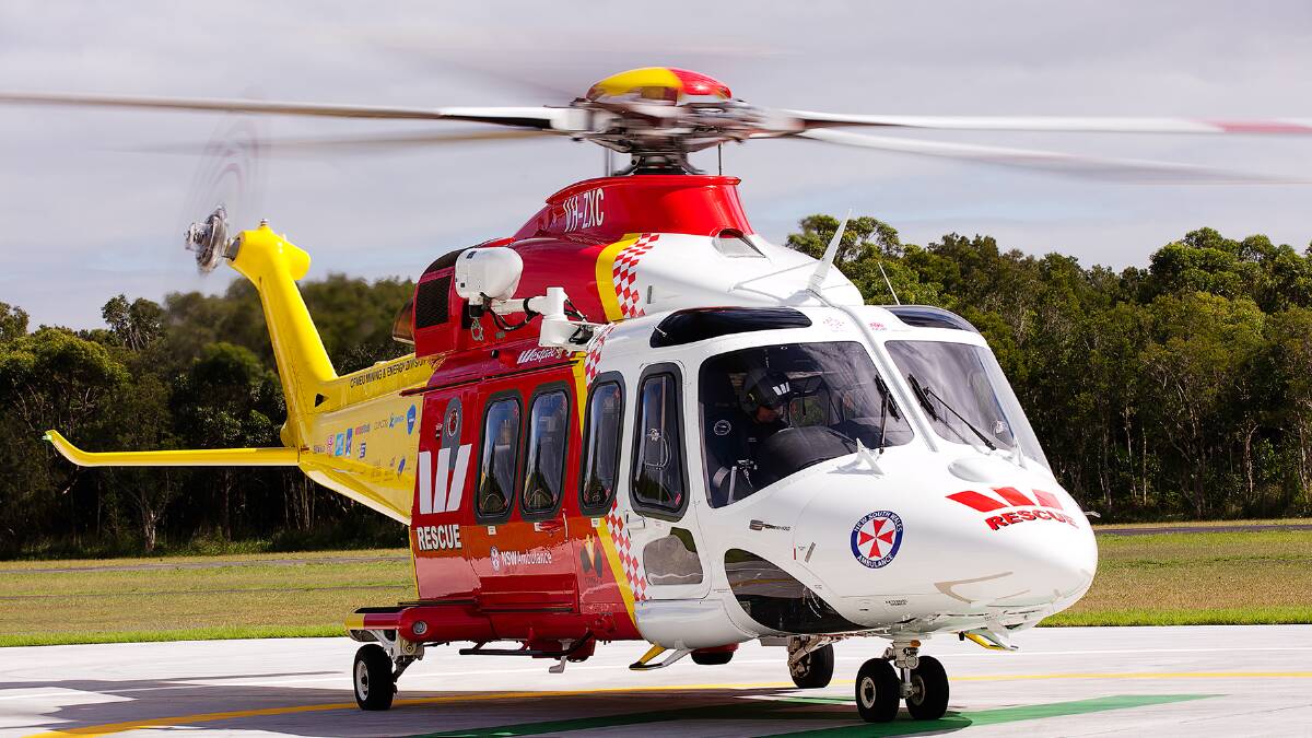 Injured male treated by paramedics, critical care team