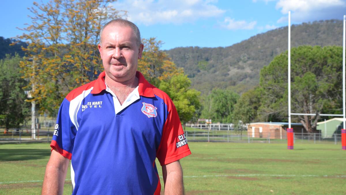 PROUD MAVERICK: Newly-appointed Murrurundi Rugby League Football Club president Marty Wilson.