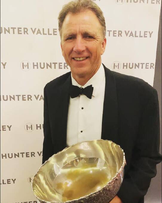 WELL-DESERVED: Two Rivers Wines manager Brett Keeping, who was named the Laffort Australia Hunter Valley 2019 Viticulturist of the Year. 