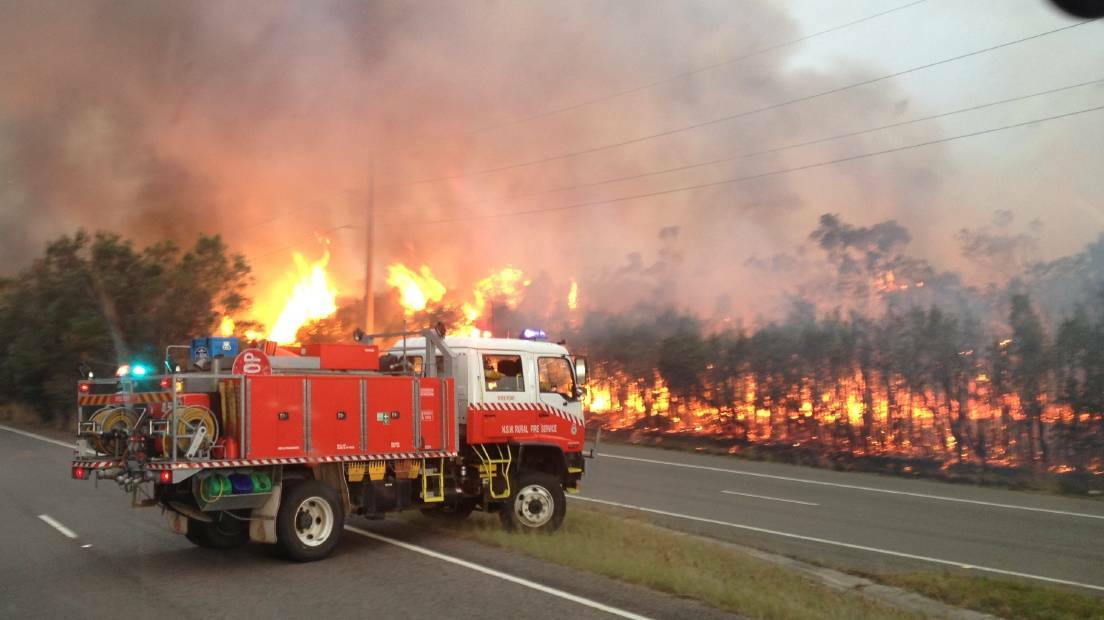Dry conditions force NSW RFS hand