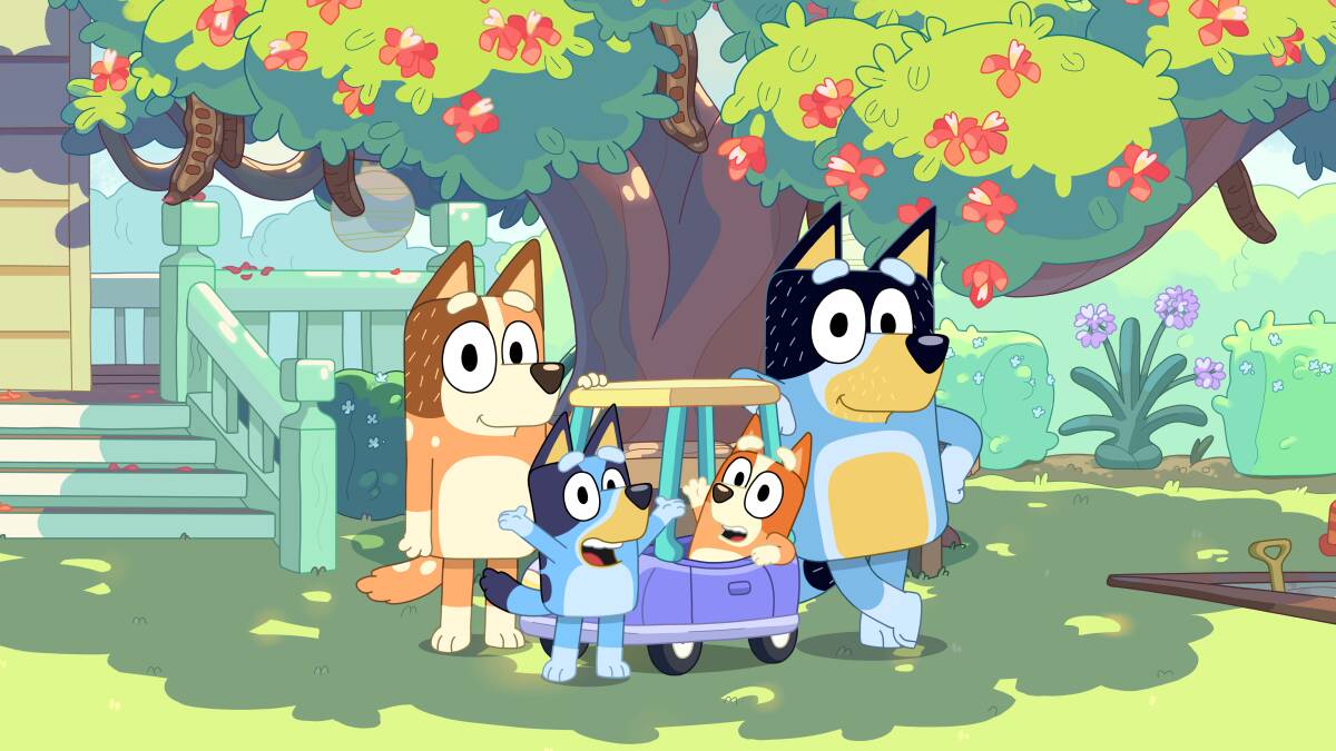 Bluey. Source: AUSTRALIAN BROADCASTING CORPORATION Bluey. Source: AUSTRALIAN BROADCASTING CORPORATION