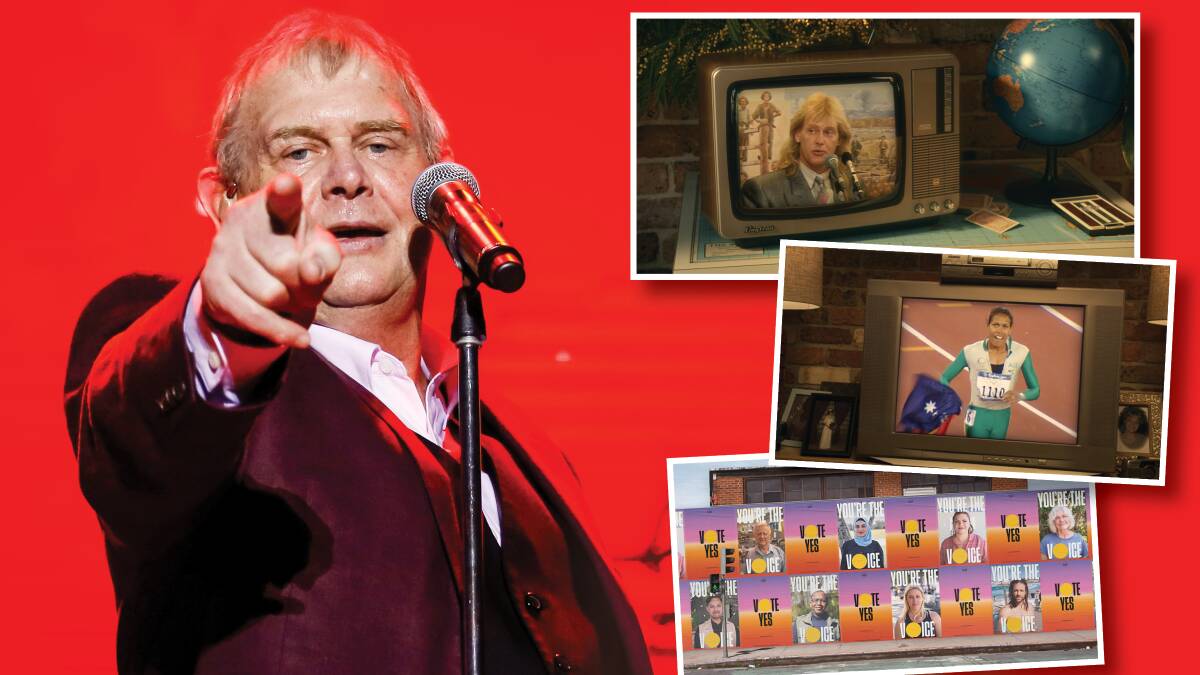 John Farnham's iconic "You're the Voice" will be the backdrop to a new "yes" ad in the Indigenous Voice to Parliament referendum. Pictures Getty Images, supplied