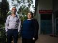 Doctors wanted: Fletcher Clinic's Dr Poonacha Kanjithanda and practice manager, Maddie Ingall have two empty rooms despite growing demand for medical services. Picture: MARINA NEIL