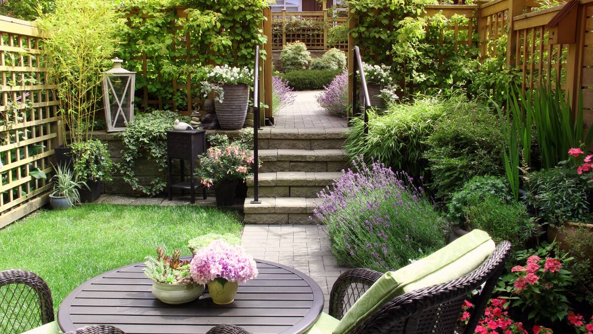 There are many tricks to make your backyard look bigger, including garden 'rooms'. Picture Shutterstock