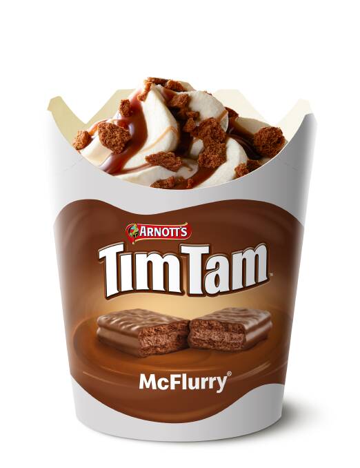 Don't walk, run - Tim Tam McFlurry launches for limited time