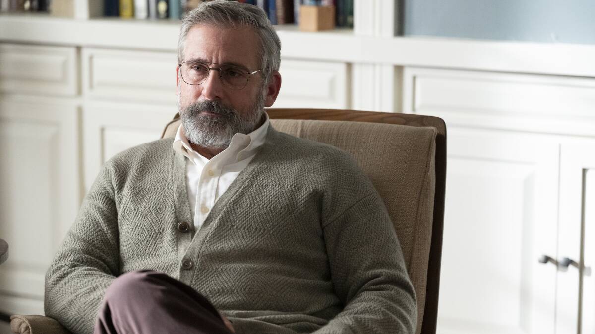 Steve Carell plays captive Dr Alan Strauss. Picture supplied