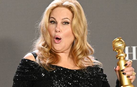 Jennifer Coolidge's Golden Globes acceptance speech has gone viral. Picture Getty Images