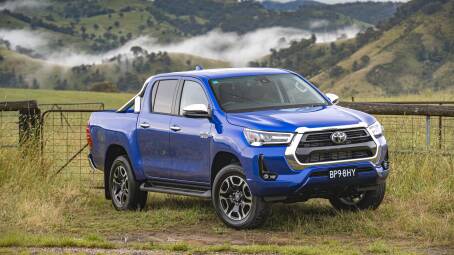 Toyota's popular diesel Hilux is one of the vehicles named in the class action. Picture supplied 