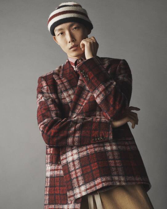 Tommy Hilfiger gives tartan the preppy treatment this season, showcasing an array of autumnal hues. Photo supplied 