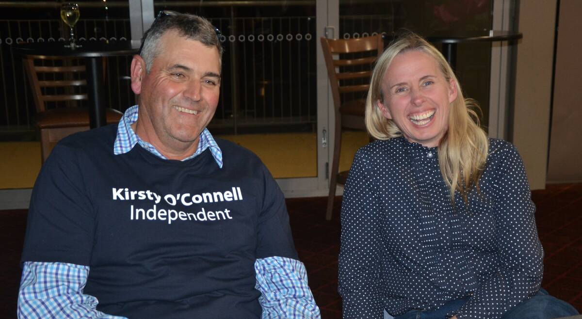 Kirsty O'Connell spent Election night with supporters at Scone RSL reflecting on the impact her campaign has made.