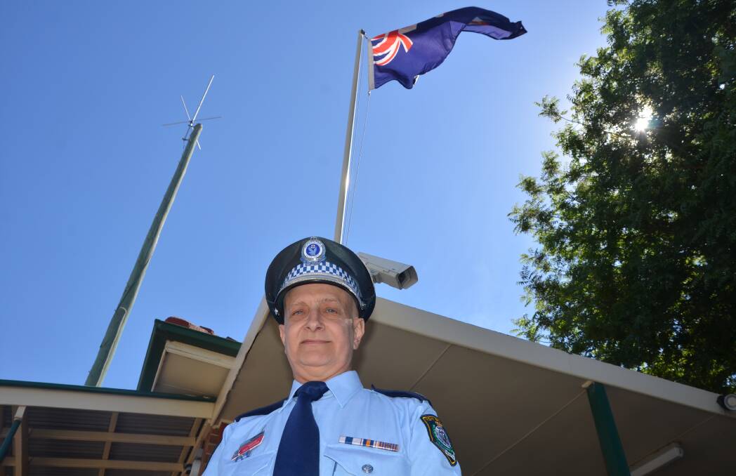 HONOURED: Scone's Guy Guiana is humbled to be nominated for NSW Rotary's Policeman of the Year award for community service.