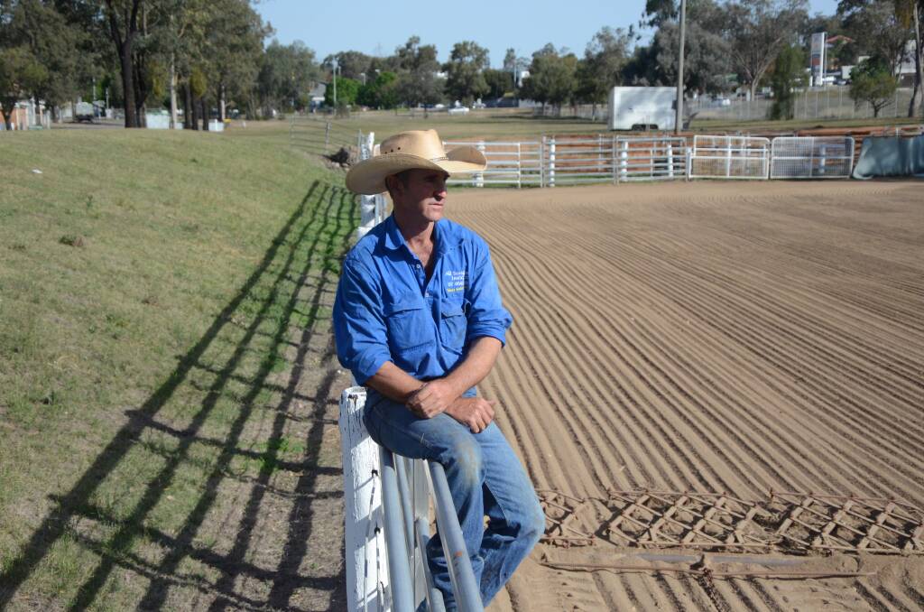 READY TO GO: Brad Singleton is looking forward to the Muswellbrook Drought Buster Charity Rodeo.