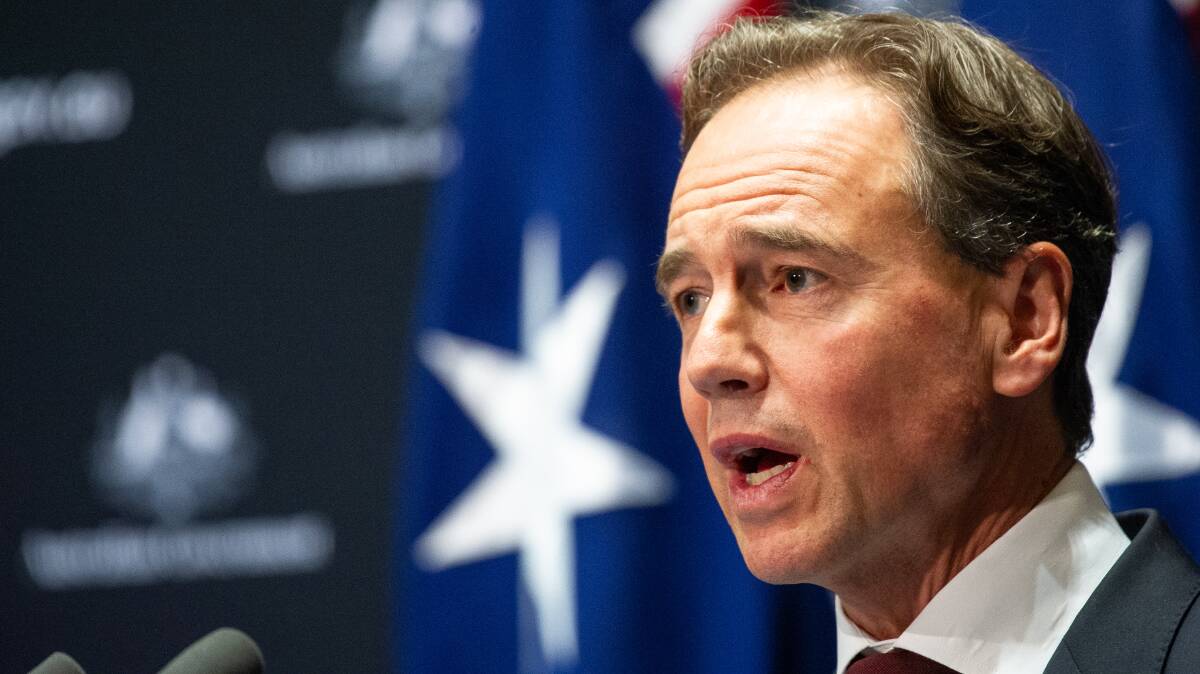 Health Minister Greg Hunt said Australia is learning lessons from vaccine rollouts overseas. Picture: Elesa Kurtz