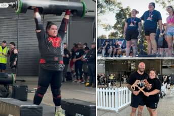 How this mother-of-two went from disability support worker to strongwoman champion