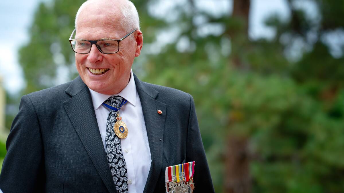 Jim Molan was one of the most decorated and senior former ADF members to take up a post-military career in politics. Picture by Elesa Kurtz