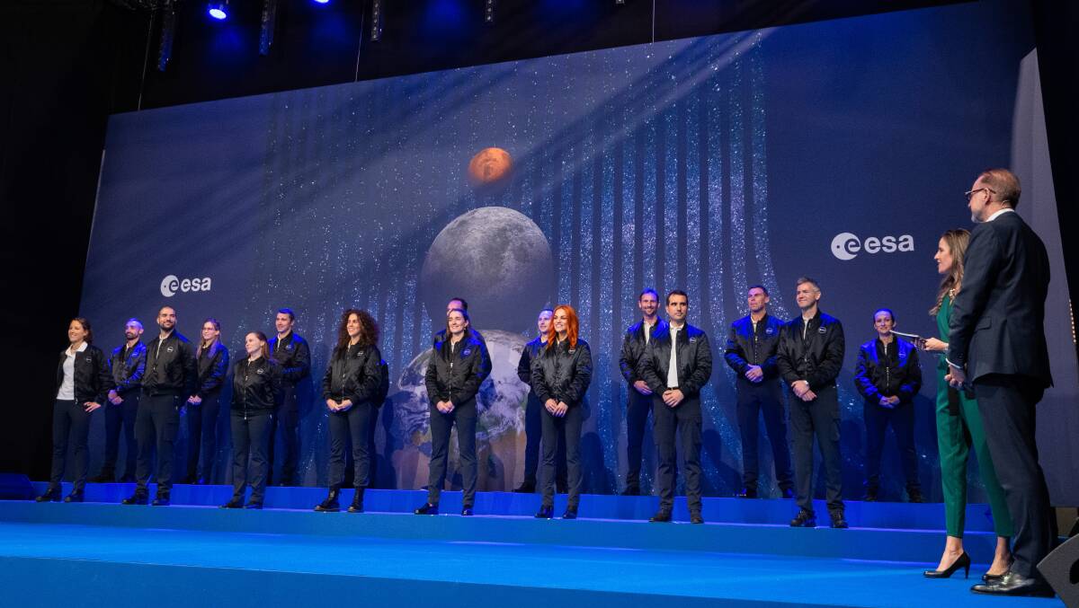 The European Space Agency's recruits. Picture by Sebastiaan ter Burg.