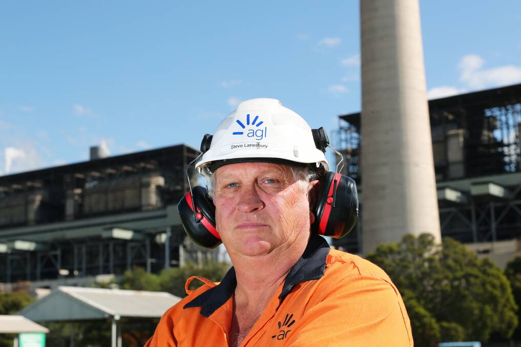 Liddell power station shift manager Steve Lanesbury. Picture by Peter Lorimer 