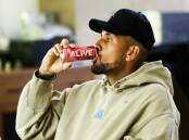 Tennis star Nick Kyrgios is now the owner of soft drink company, Alive. Picture supplied
