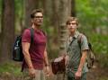 Rob Lowe, left, and Johnny Berchtold in Dog Gone. Picture Netflix