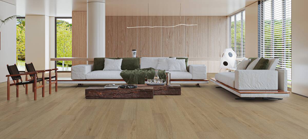 Vinyl flooring is making a comeback - it is attractive and durable, incredibly versatile and more affordable than timber. Picture supplied.