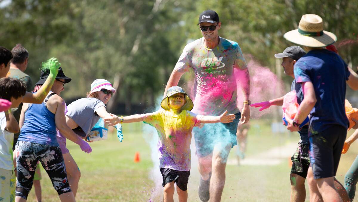 PHOTO GALLERY: The community turned out for the first Colour Run event in Muswellbrook on Saturday, February 11, 2023 hosted by the Karoola Park parkrun volunteers. PHOTOS by Alyssa Bestmann.