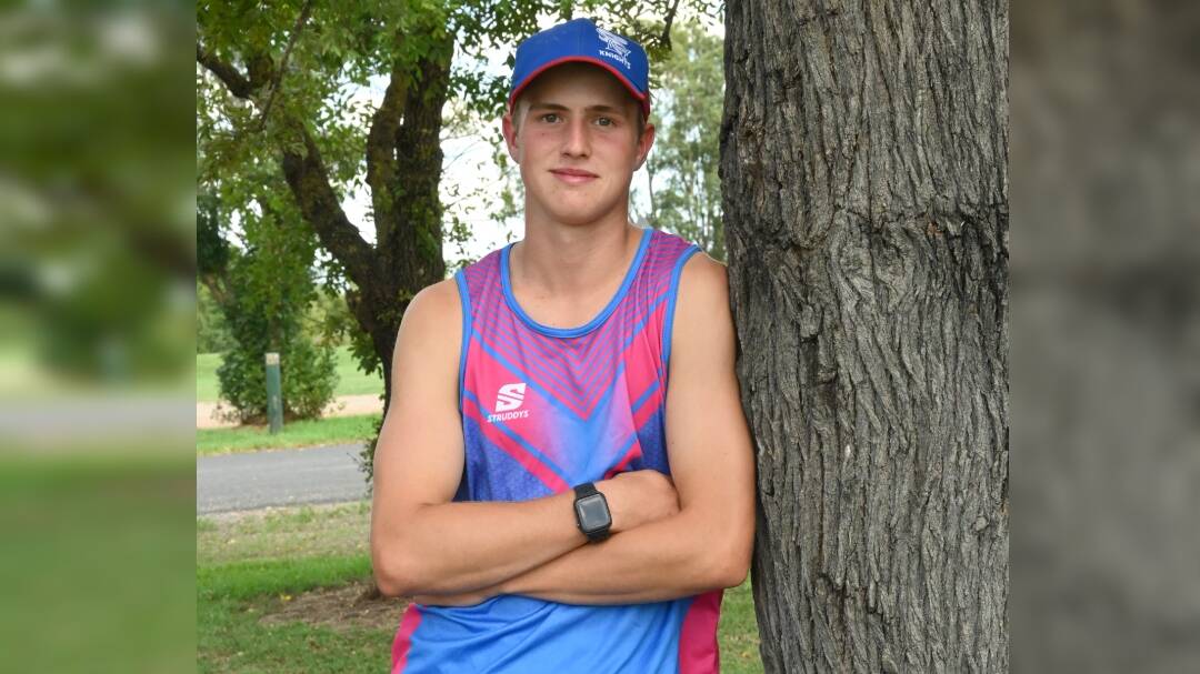Lachlan Hails, 15, was recognised this year for his contributions to the Scone sporting community. 