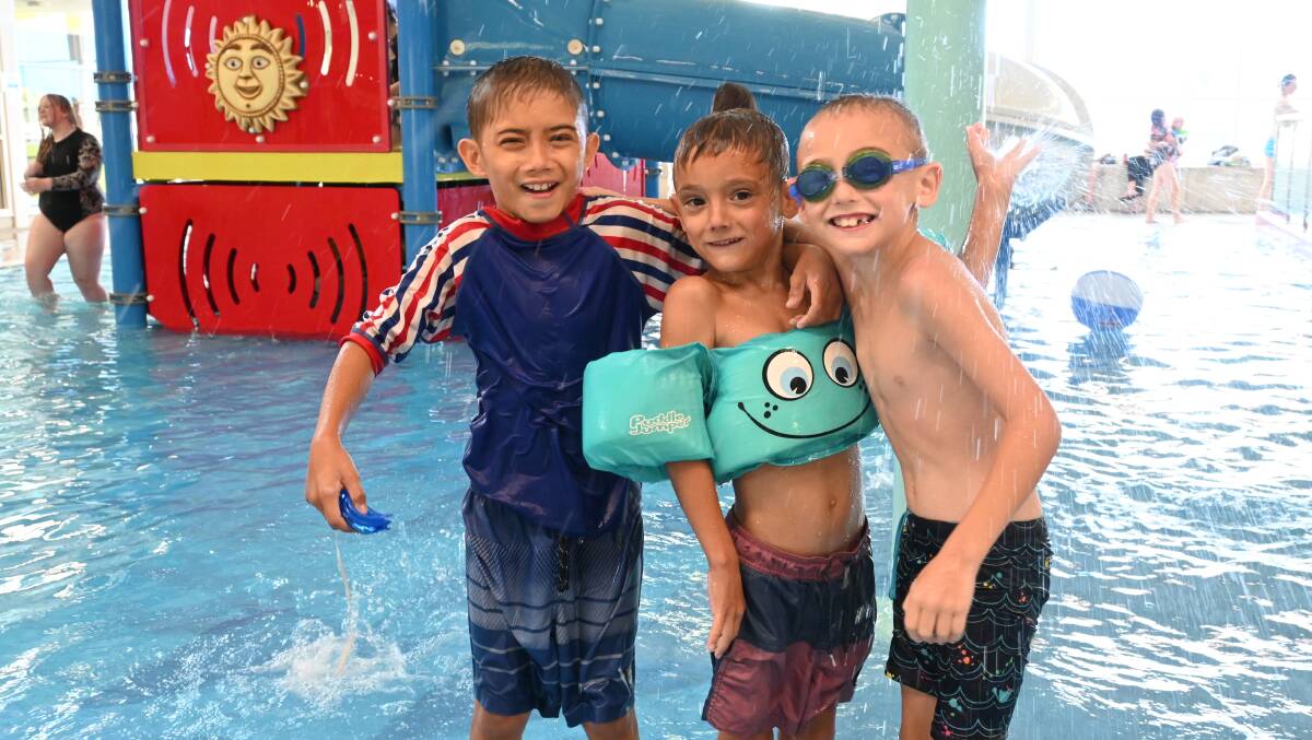 PHOTO GALLERY: Muswellbrook Aquatic Centre was the place to be for free Australia Day entertainment and to escape the heat. Pictures by Jess Wallace.