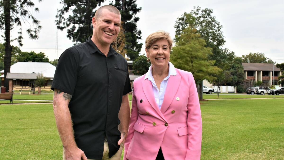 ENDORSEMENT: Former One Nation candidate Stuart Bonds has endorsed Shooters, Farmers and Fishers Upper Hunter candidate Sue Gilroy earlier this morning. 
