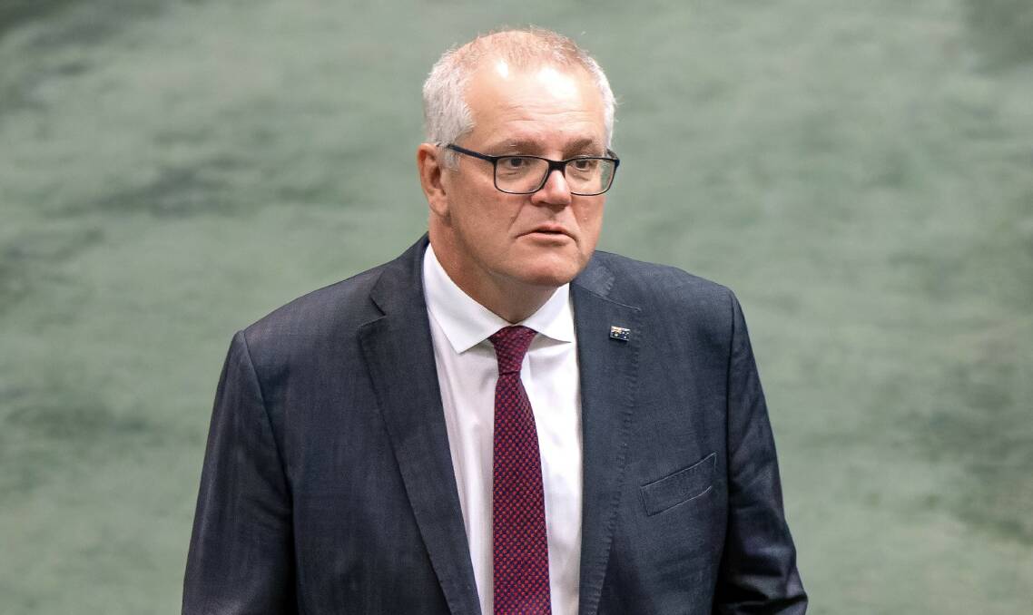 Former prime minister Scott Morrison casts himself as a victim of those who either don't understand the circumstances or wish to bring him down. Picture: Sitthixay Ditthavong