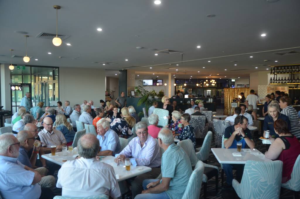 Launch: Members enjoy the new look and transformed menu at Odeum's opening day.