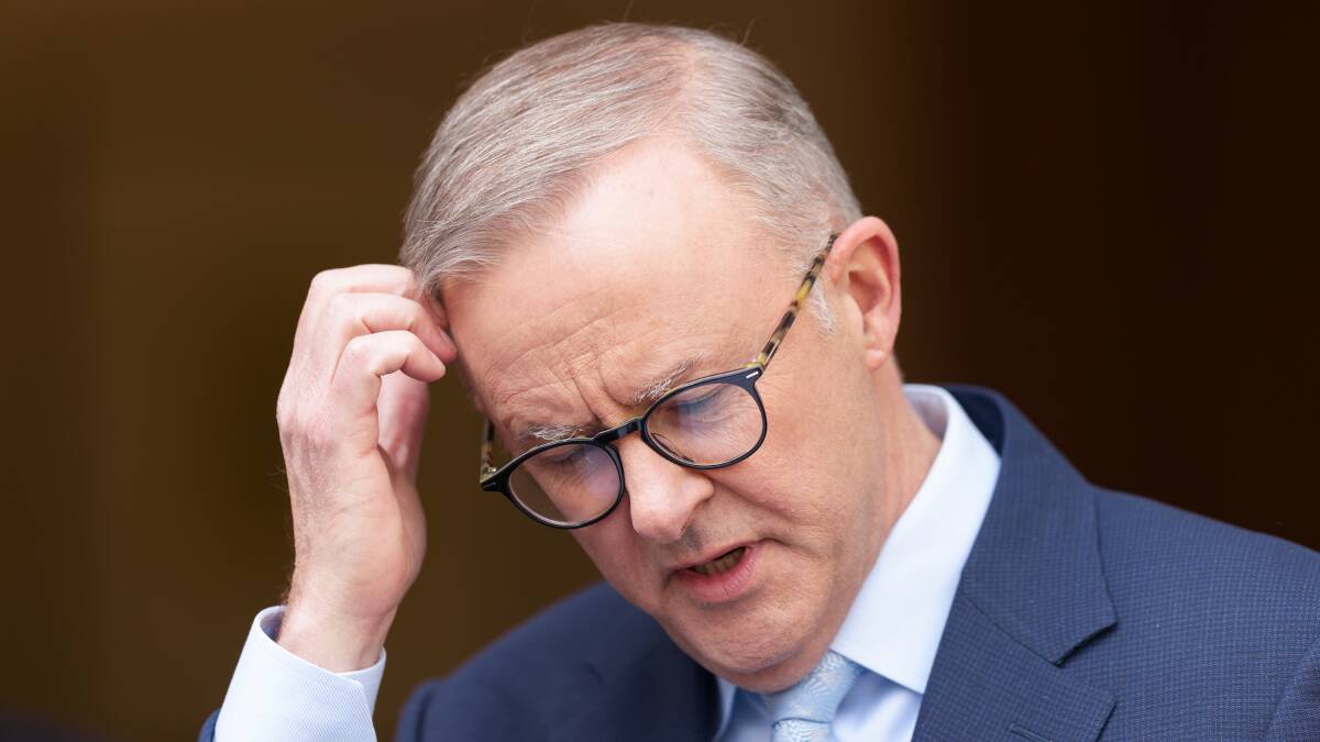 While Anthony Albanese's done a brilliant job of appearing comfortable as Prime Minister, he holds just a single-seat majority.. Picture by Sitthixay Ditthavong
