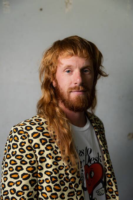 Best ranga mullet, Hadrian Le Roy of Sydney. Picture by Simon McCarthy