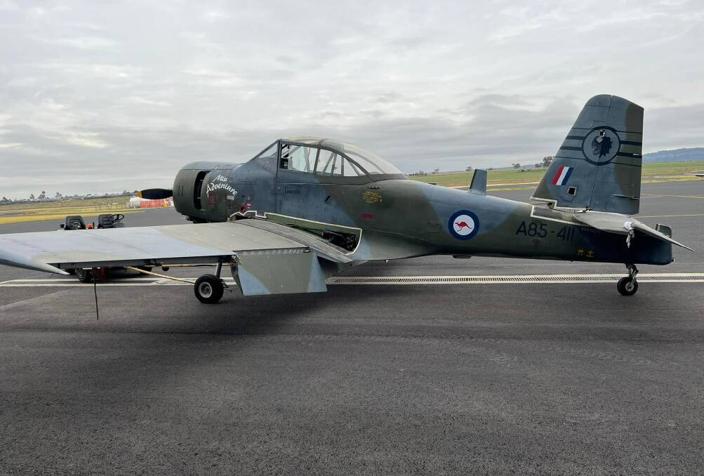HISTORY: See the Winjeel 'Miss Adventure' at Hutner Warbird in Scone during the July school holidays.