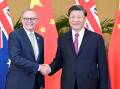 While Anthony Albanese and Xi Jinping have shaken hands, Australians know the relationship can quickly turn. Picture Getty Images