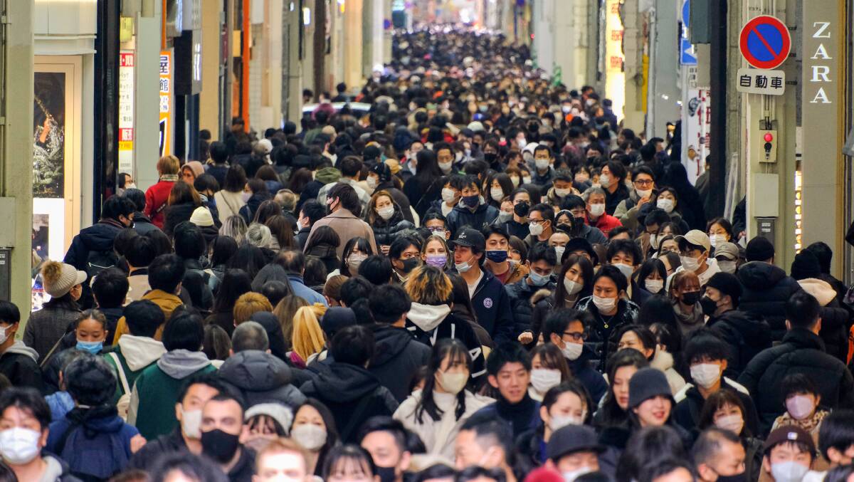 Japan's Prime Minister issued a stark warning about the trajectory of the country's population. Picture Getty Images