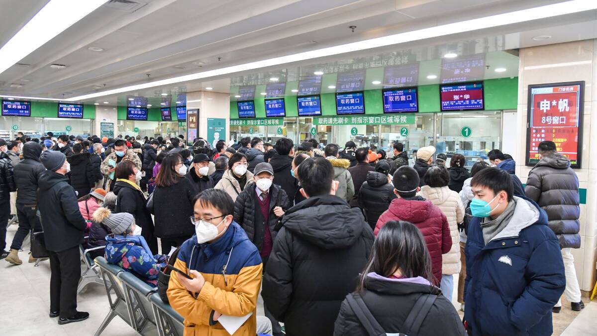 Hospitals in Beijing have been working at full capacity to offer treatment for COVID-19. Picture Getty Images Hospitals in Beijing have been working at full capacity to offer treatment for COVID-19. Picture Getty Images