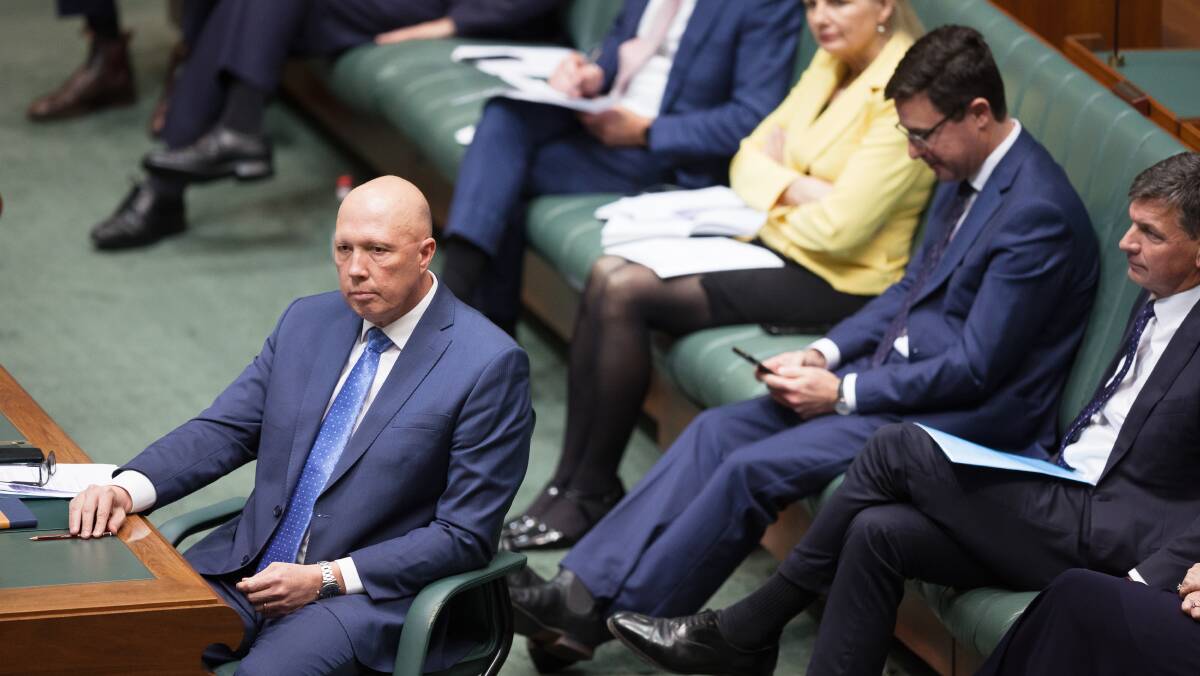 Peter Dutton has previously said he does not support quotas. Picture by Sitthixay Ditthavong Peter Dutton has previously said he does not support quotas. Picture by Sitthixay Ditthavong