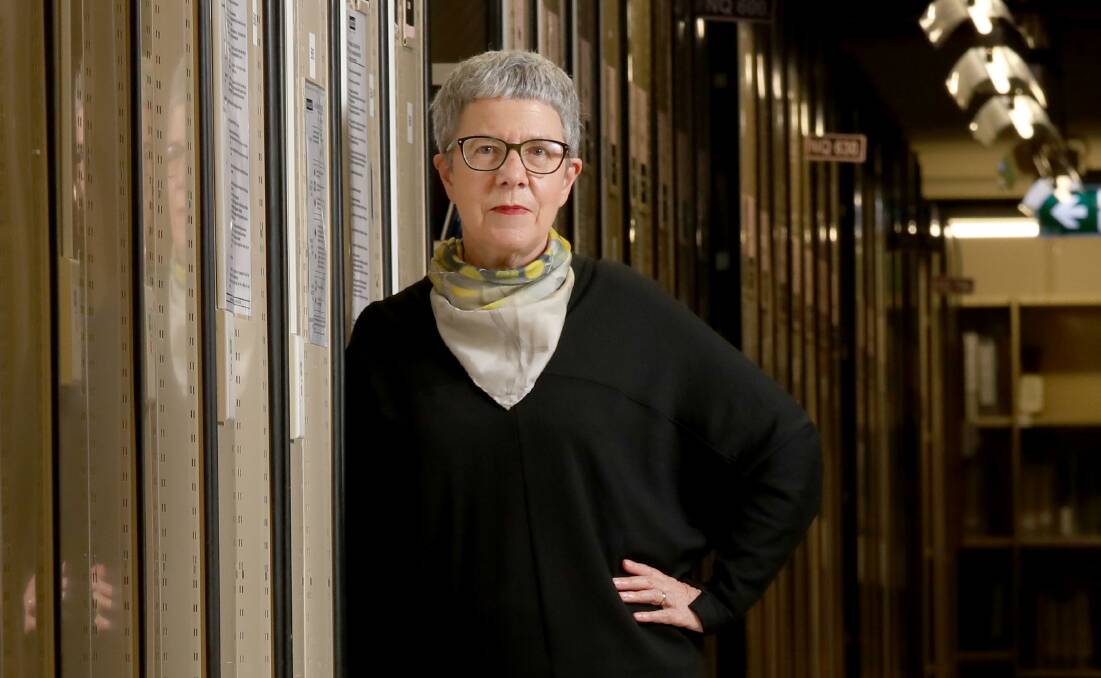 Director-General of the National Library of Australia Dr Marie-Louise Ayres. Picture by James Croucher