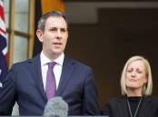 Treasurer Jim Chalmers and Finance Minister Katy Gallagher. Picture by Sitthixay Ditthavong