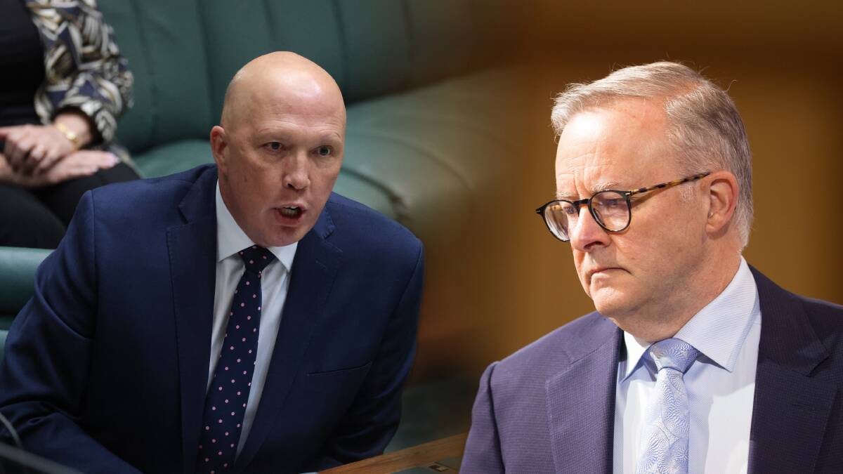 Opposition Leader Peter Dutton and Prime Minister Anthony Albanese aren't so different after all. Pictures by James Corucher and Sitthixay Ditthavong