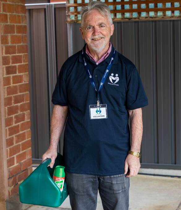 Volunteer Colin Trenouth is much loved by the customers of the Edwardstown branch of Meals on Wheels. Picture supplied.