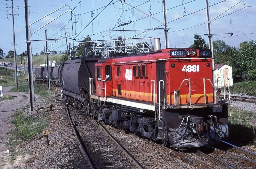 One of the last trains from Lambton Colliery in 1991. Picture: Courtesy, Ed Tonks Collection 
